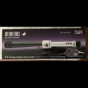 NIB Hot Shot Tools Reverse Tapered Curling Wand
